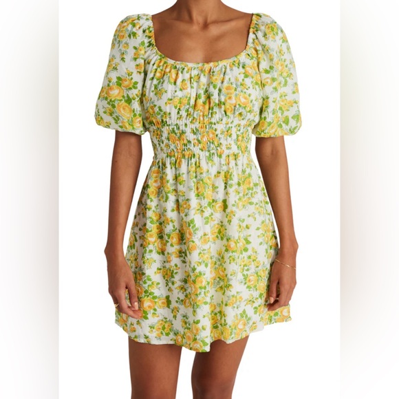 Faithful the Brand Floral Linen Mini Dress - Picture 2 of 8